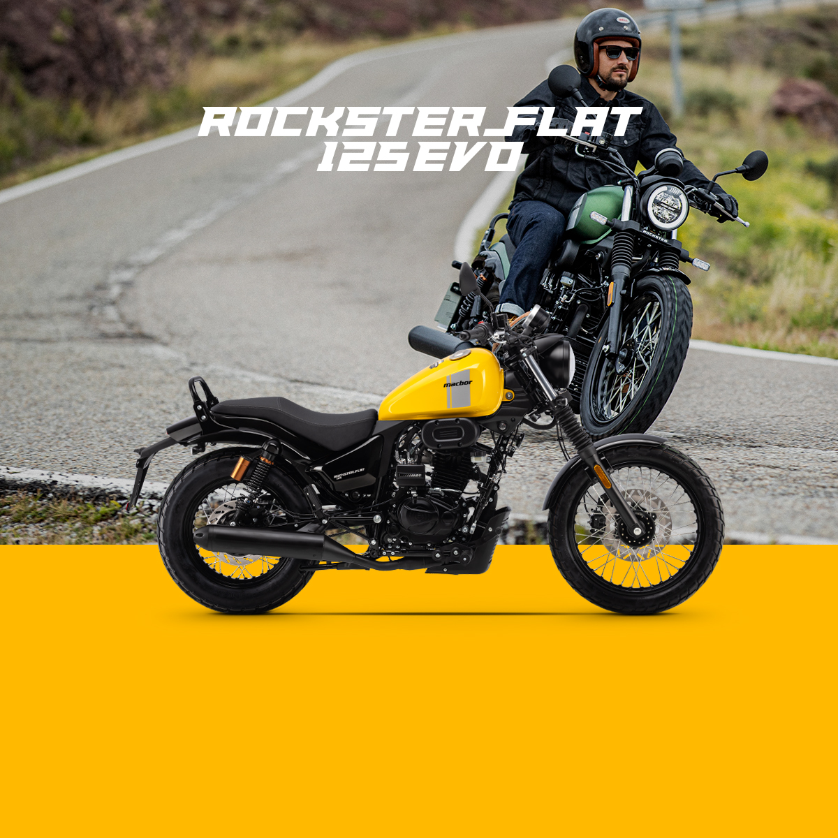 Macbor Rockstar Flat 125 EVO